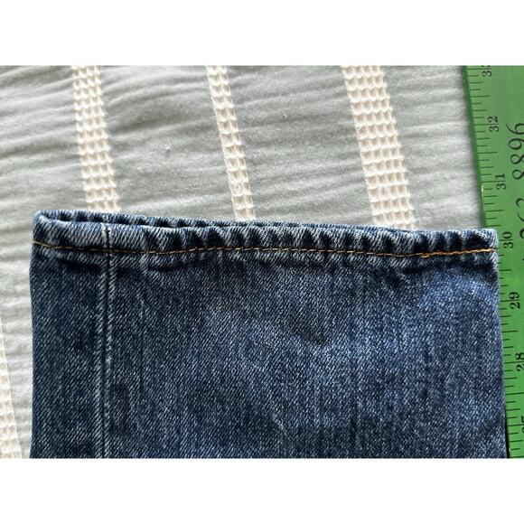 Levi's 501 Men's Straight Leg Classic Button Fly Denim Blue Jeans 31W 32L* - Picture 7 of 8